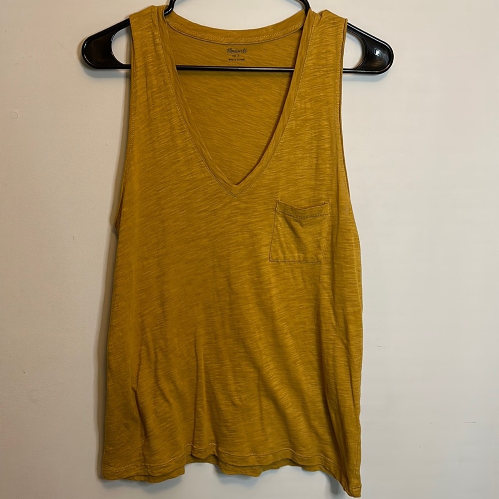 Madewell Tank w/ Front Pocket Size Small